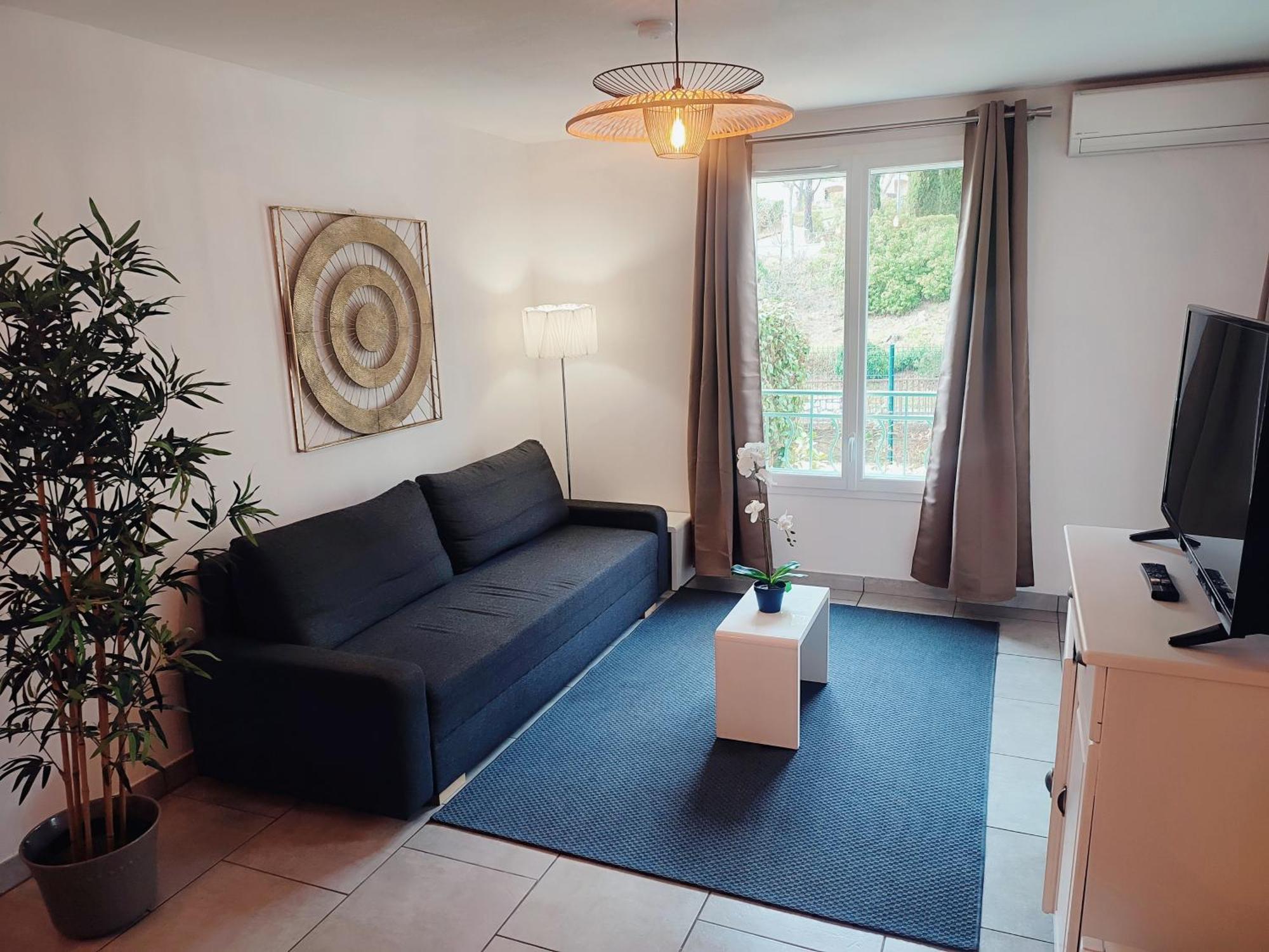 Ferienwohnung Le Baou Beni - Piscine, Climatisation & Parking Gréoux-les-Bains Exterior foto